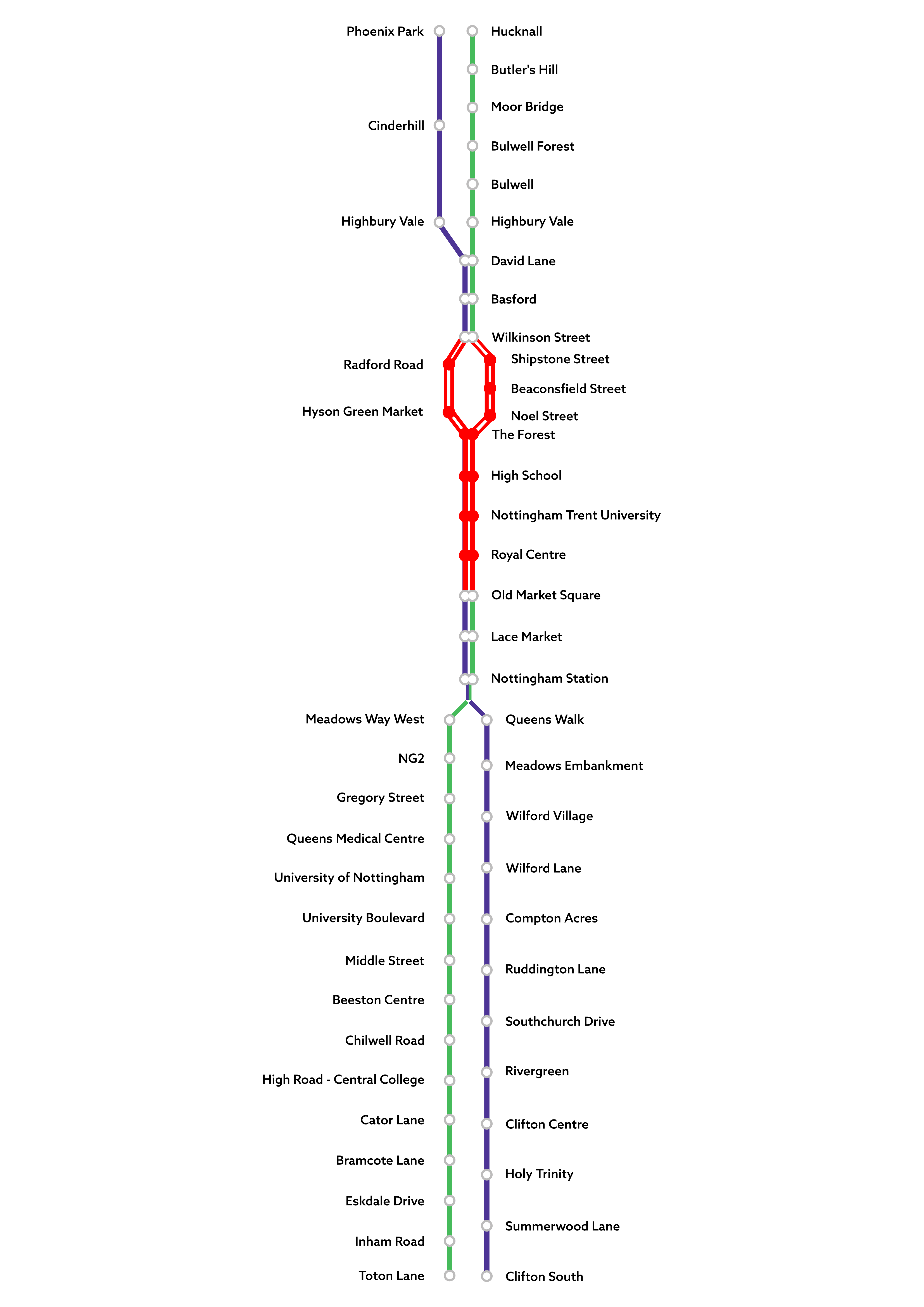 Track Works 2023 map