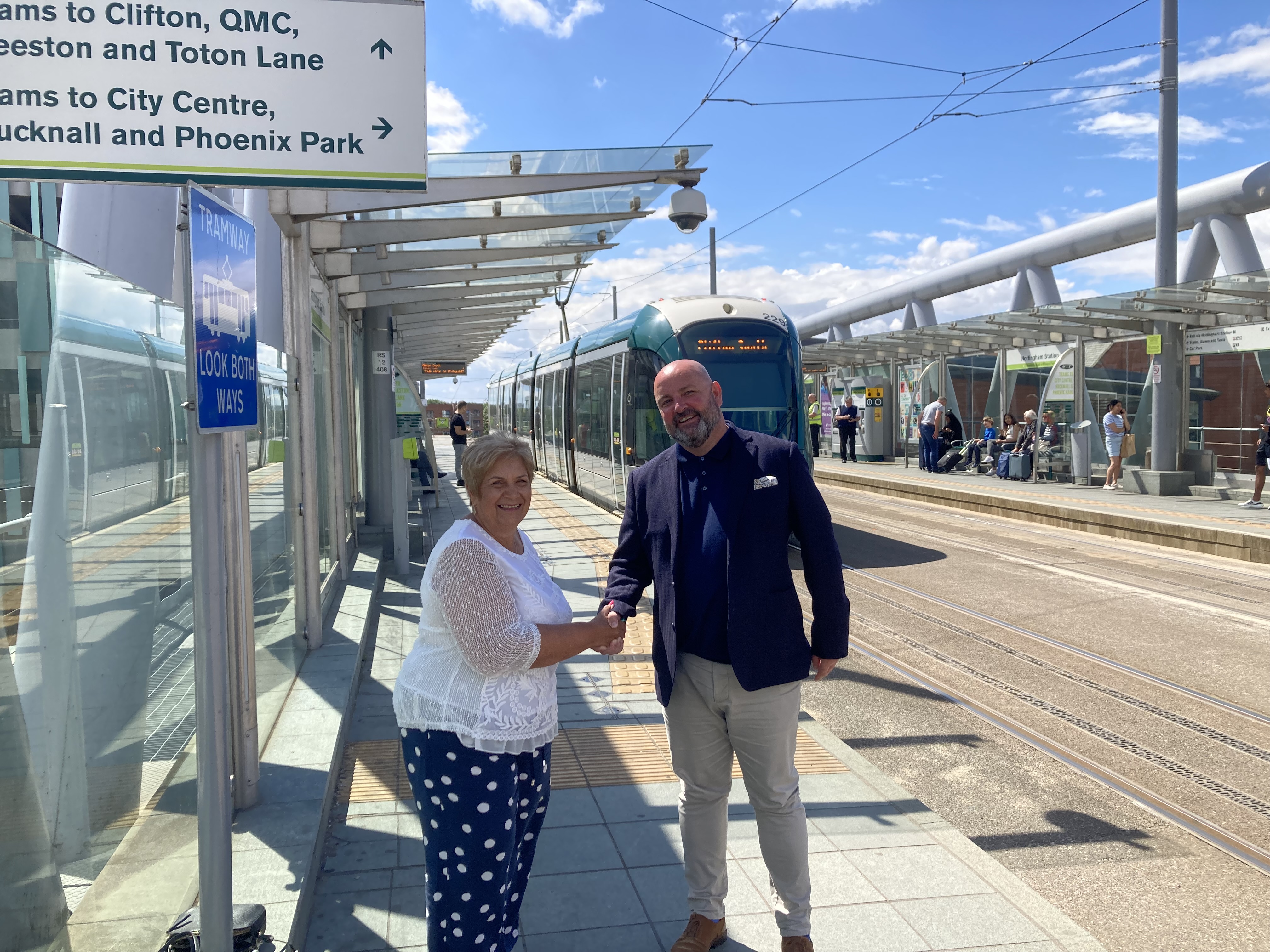 Nottingham Tram provides free summer club travel for children who would otherwise miss out